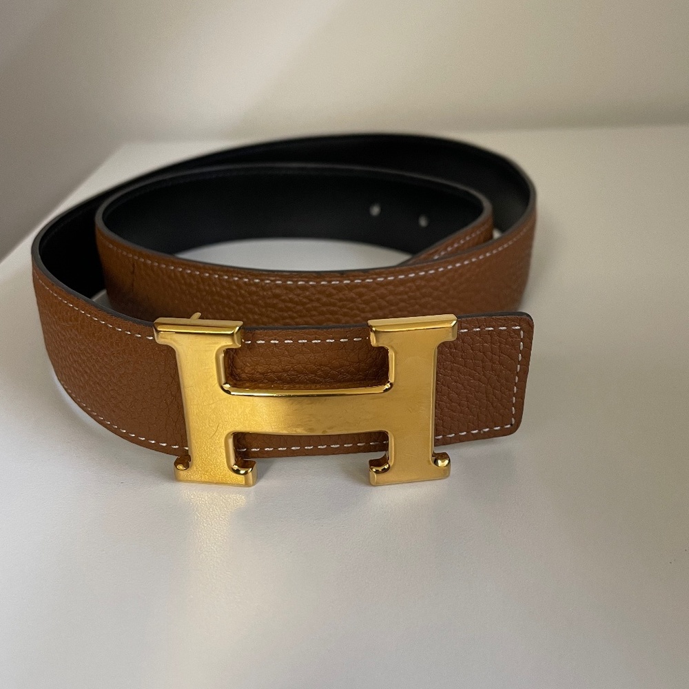 Hermes Reversible Belt